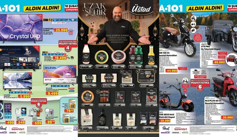 A101 18 Şubat 2026 Aldın Aldın Kataloğu Yayında