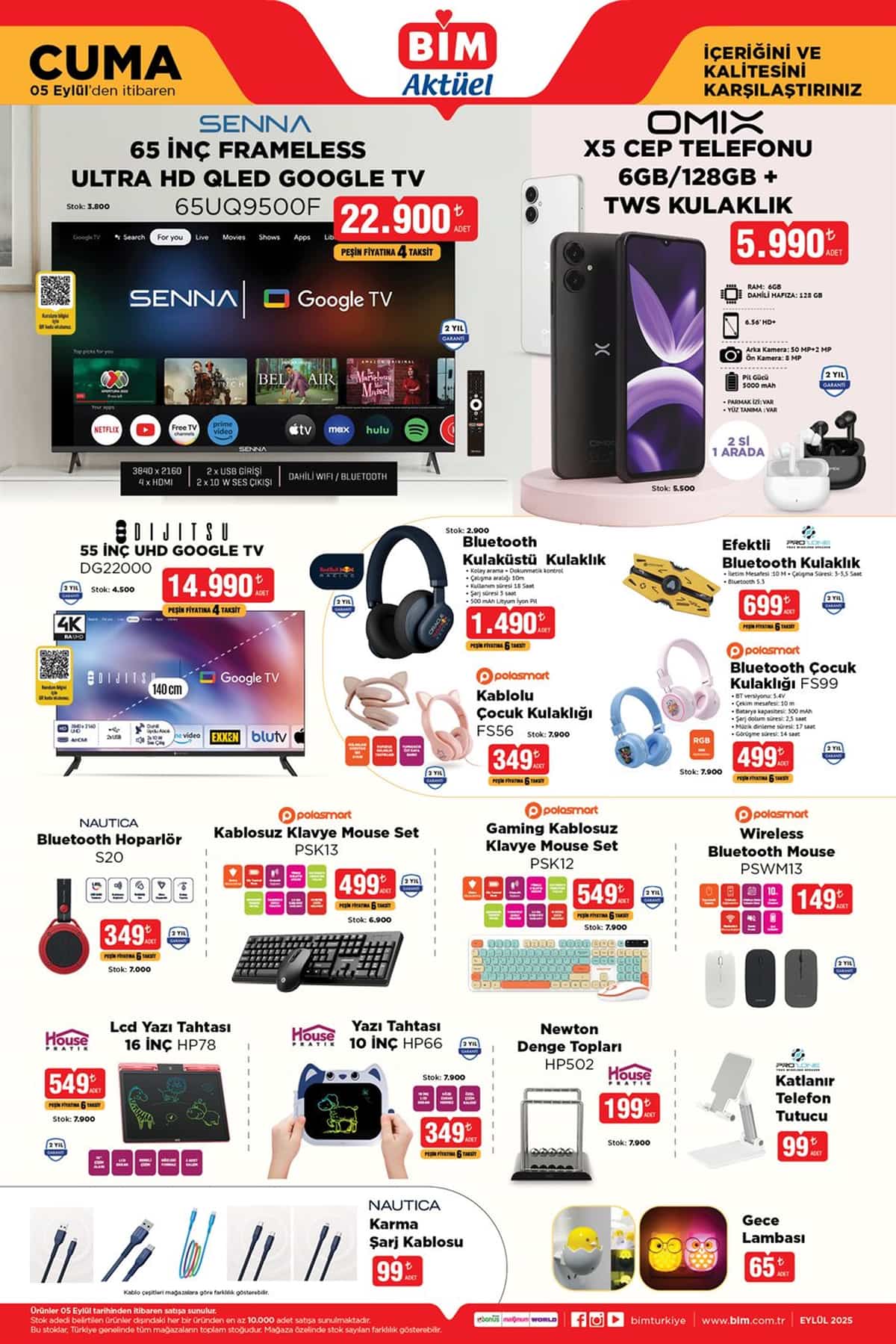 Bim 5 Eylul 2025 Sayfa 1