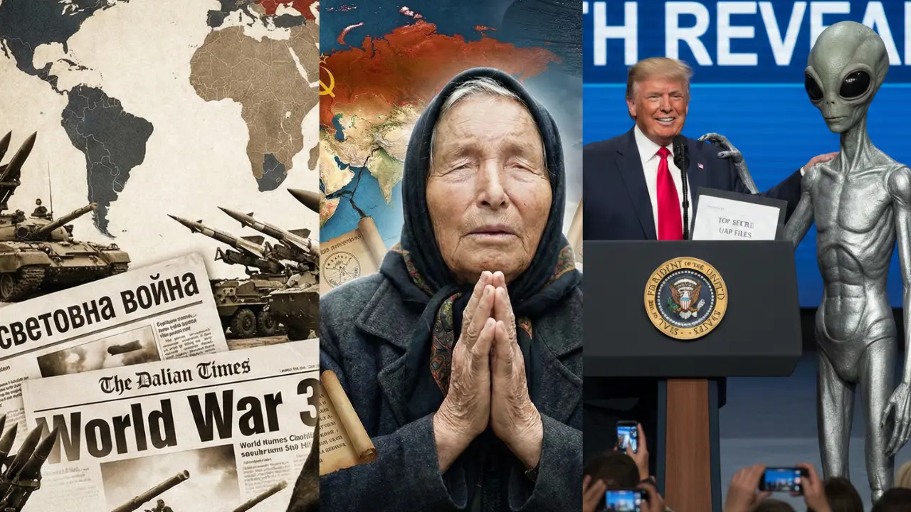 Obama İtiraf Etti, Trump Düğmeye Bastı! Baba Vanga'nın 2026 Kehaneti Gerçek mi Oluyor? 7